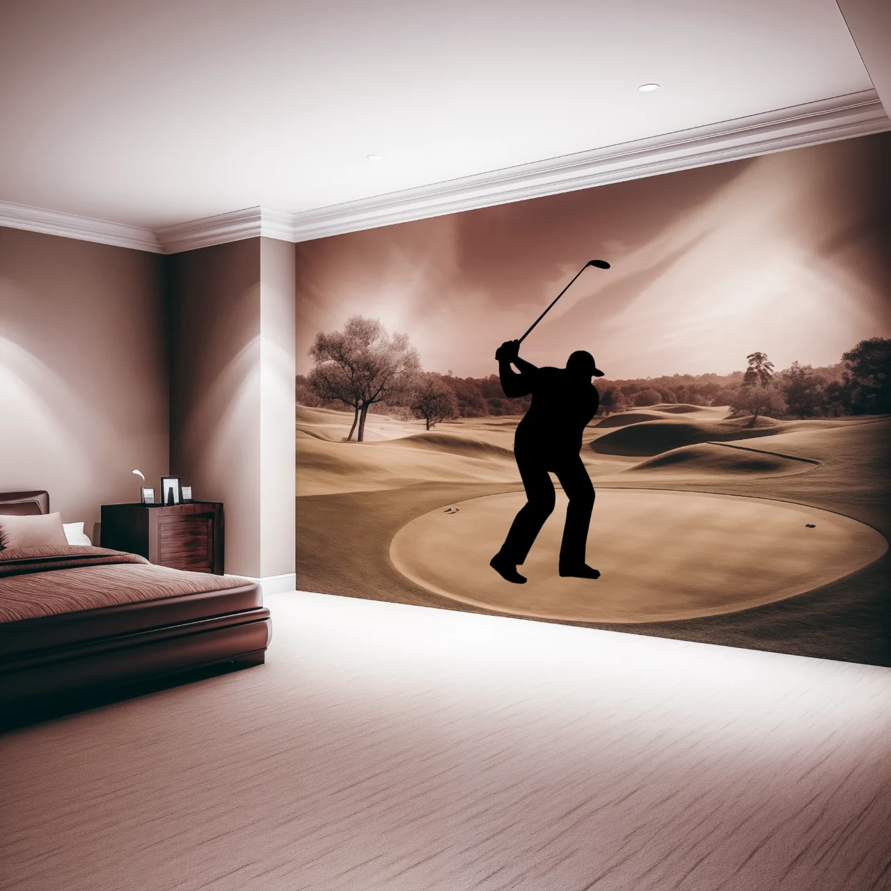 Golfer Silhouette